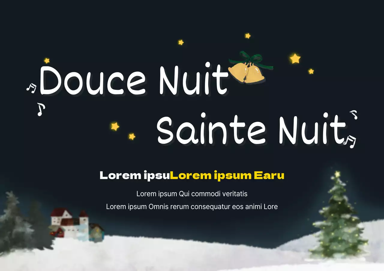 Douce nuit Sainte nuit