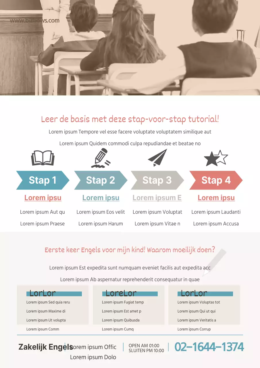 Stap voor stap leren