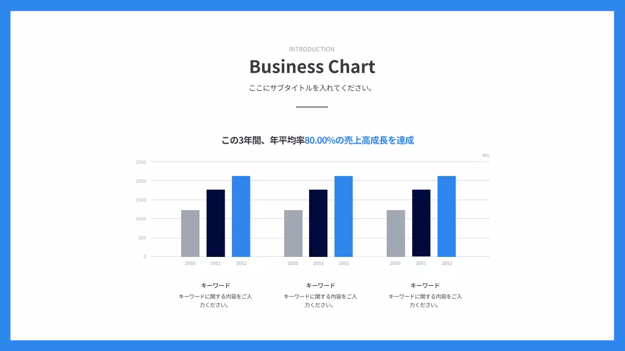 白 モダン 会社案内 プレゼンテーション