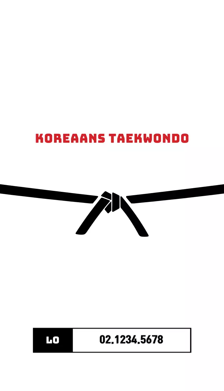 Koreaans Taekwondo