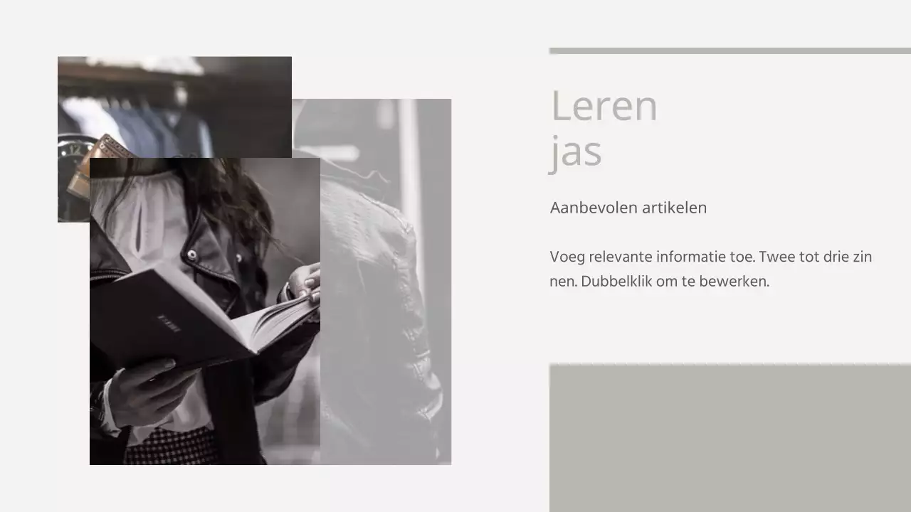 Ontwerp voor schoolpresentaties