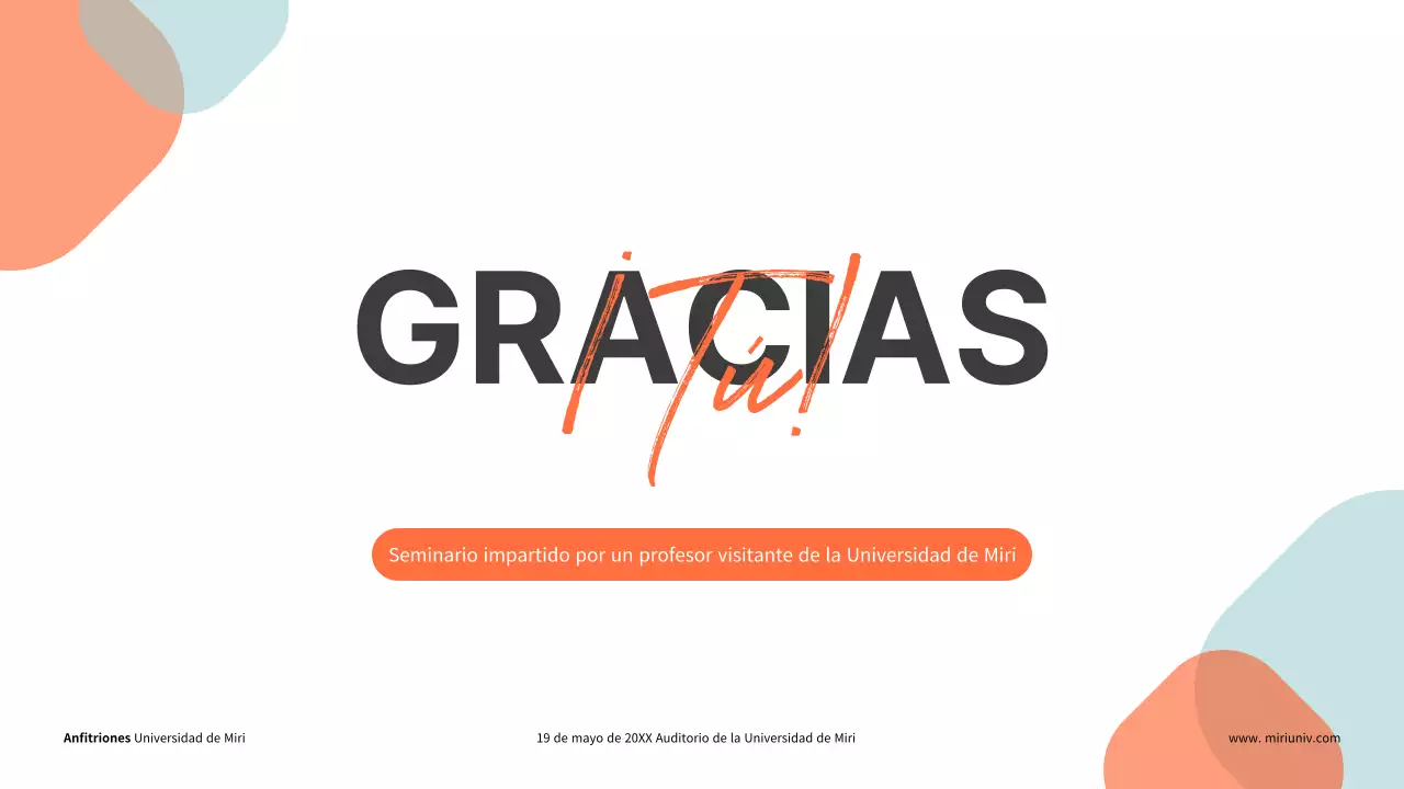 Presentaciones para seminarios