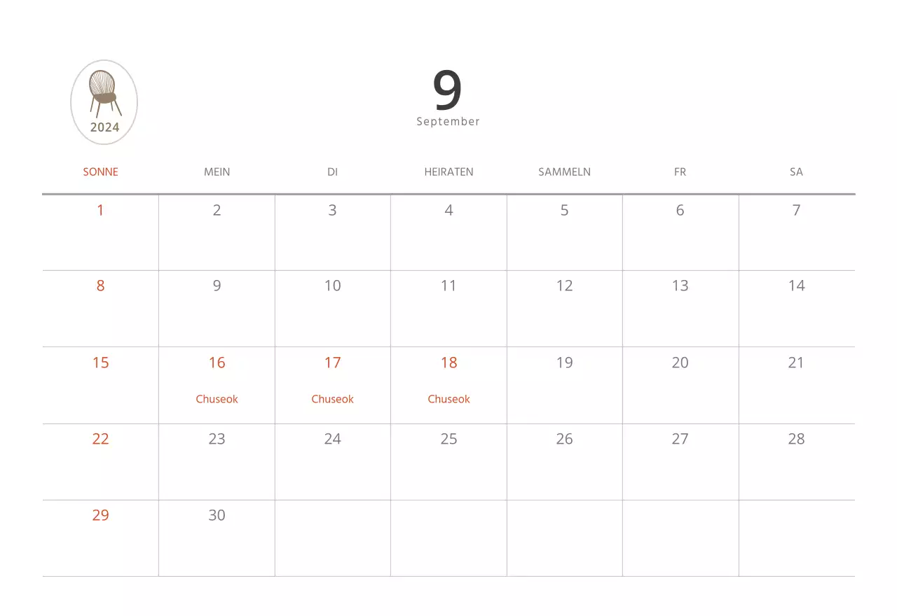 Einfache, natürliche Möbel in Beige und neutralen Farben