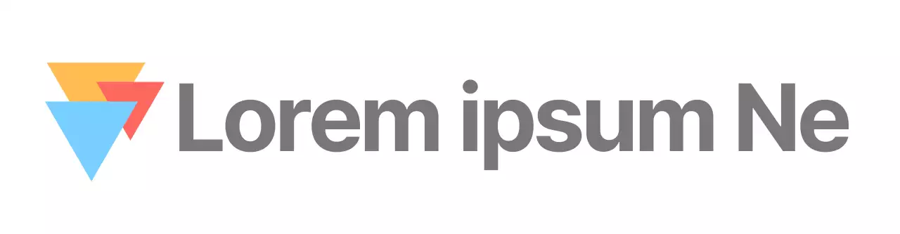 Logo della Fondazione delle Arti con simboli semplici in blu, rosso e giallo