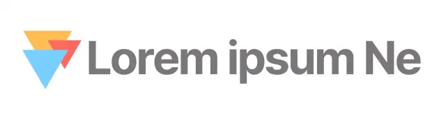 Logo della Fondazione delle Arti con simboli semplici in blu, rosso e giallo