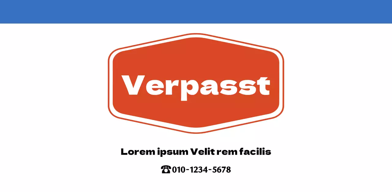 Retro-Konzept Nostalgie-Kalender in rot und blau