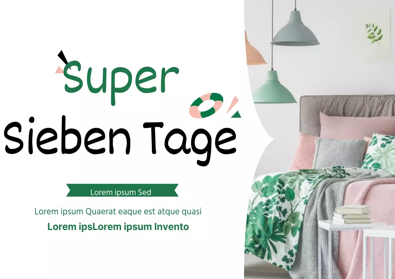 Sommerbetten außerhalb der Saison