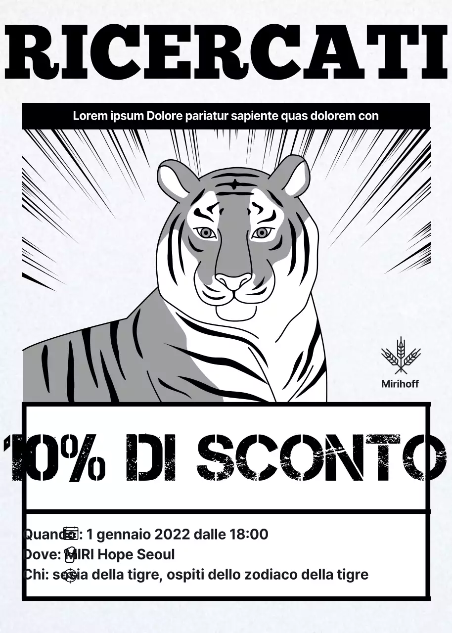 Cercasi tigre 2022 anno di incarico