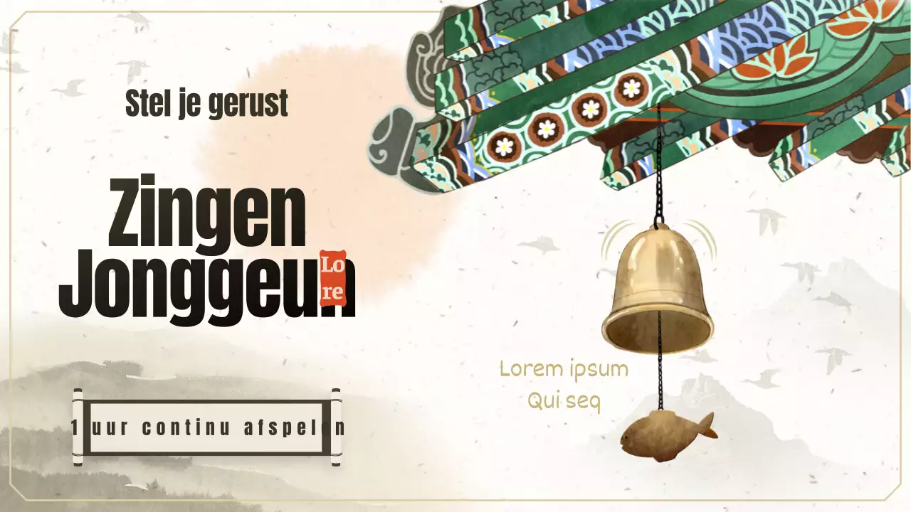 Afspeellijst boeddhistisch zingen met een traditionele oosterse sfeer