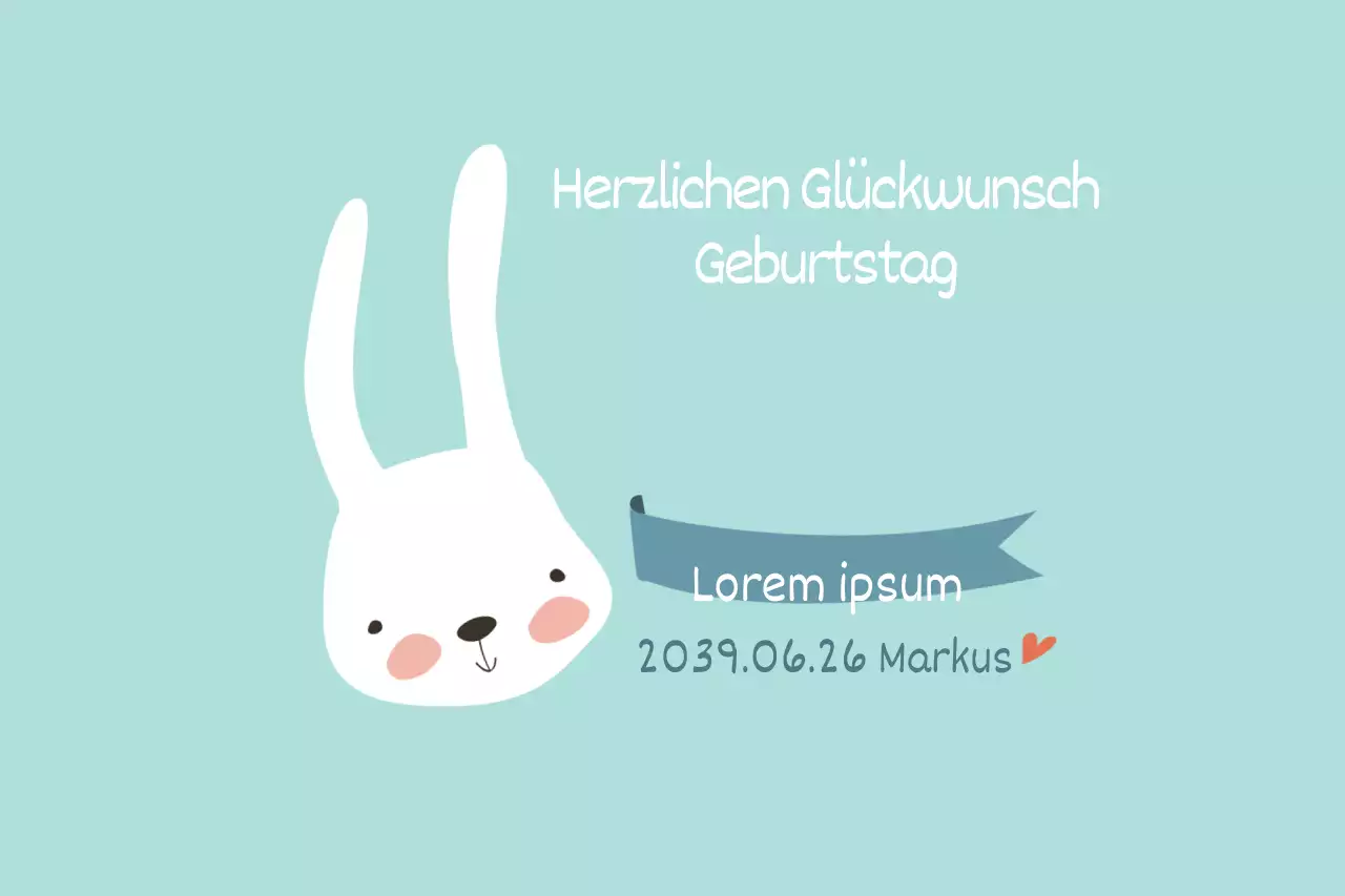 Alles Gute zum Geburtstag