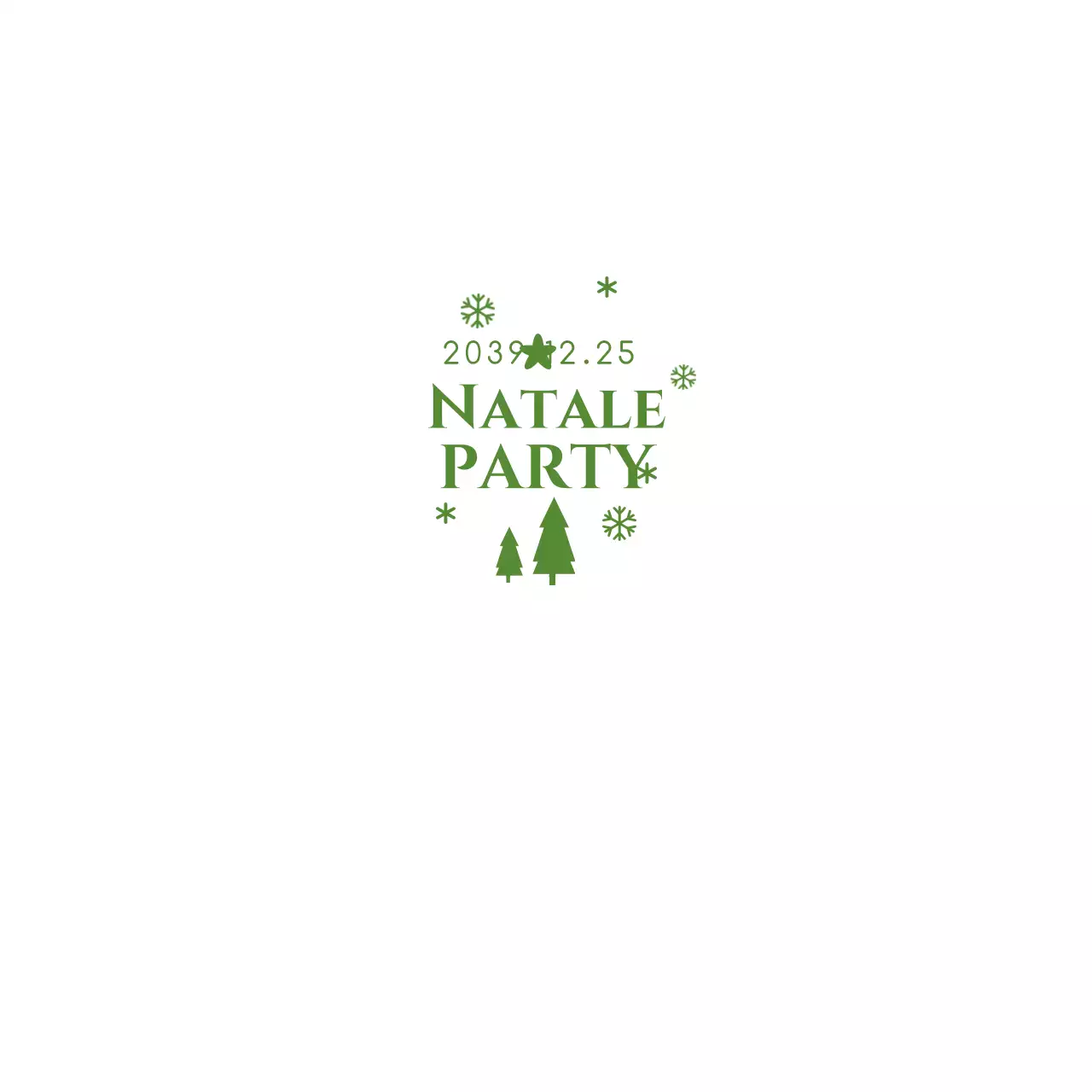 festa di natale 냅킨