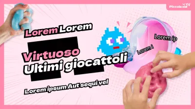 Informazioni sulla miniatura di YouTube del giocattolo rosa