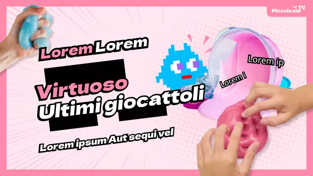 Informazioni sulla miniatura di YouTube del giocattolo rosa