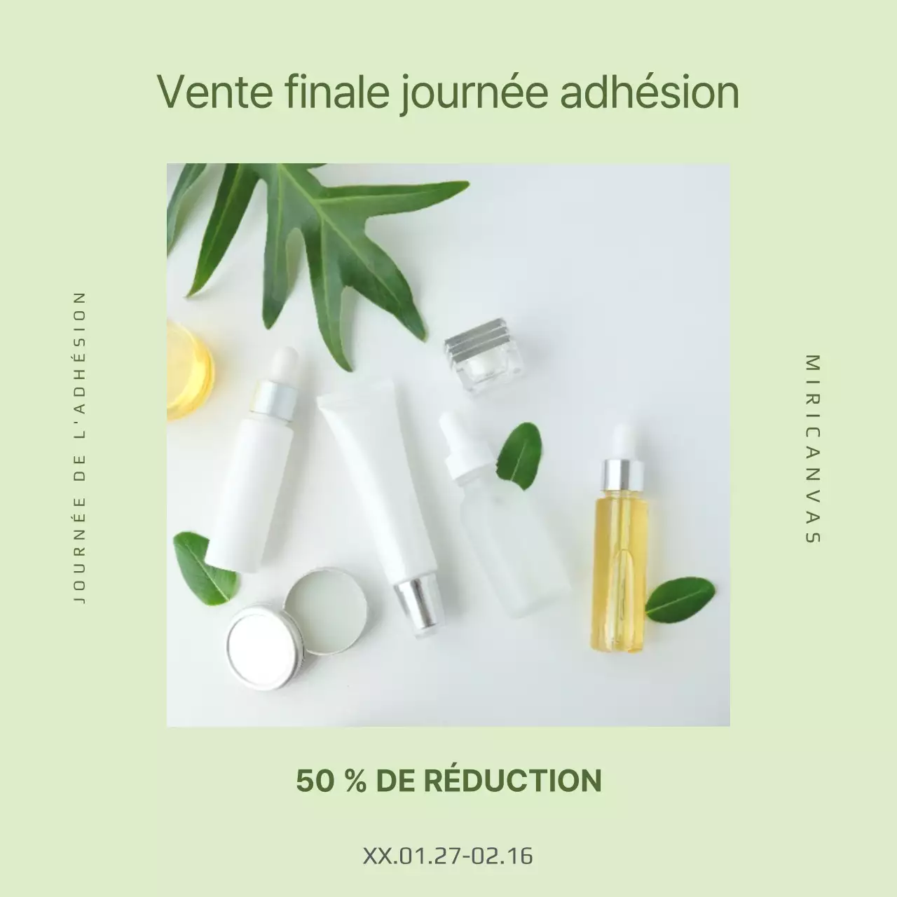 Vente à l'occasion de la journée de l'adhésion