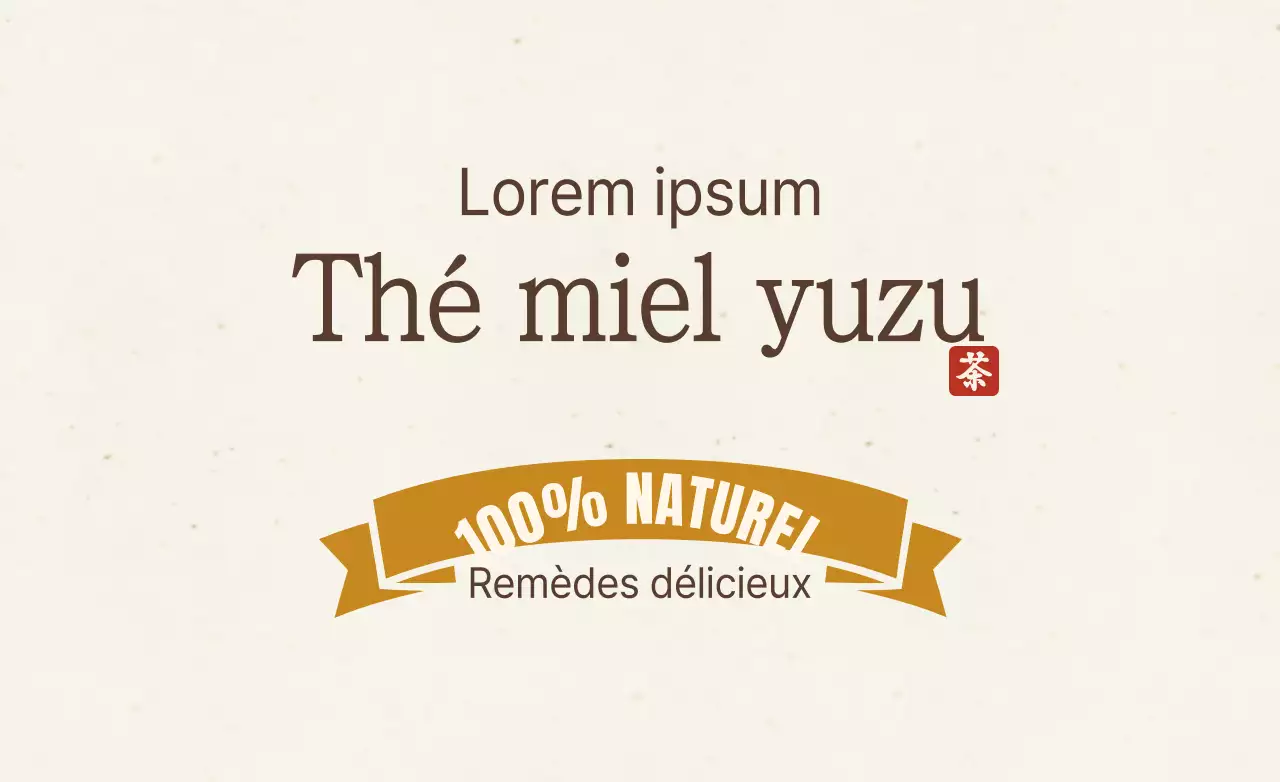 Thé miel-citron