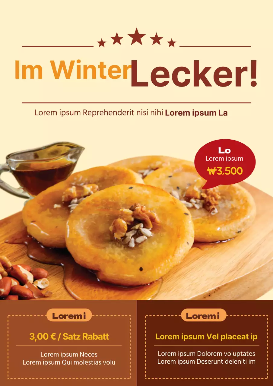 Orangen-Honigbrötchen-Event