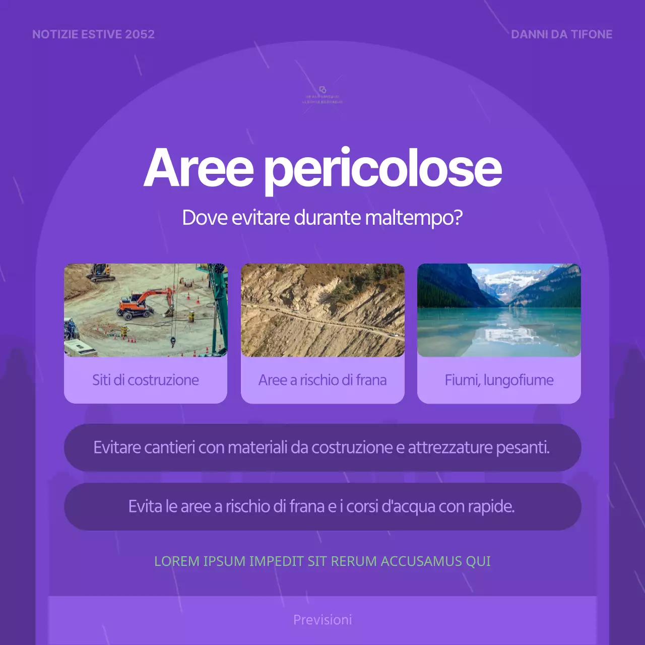 Come prevenire i danni dei tifoni viola e chartreuse