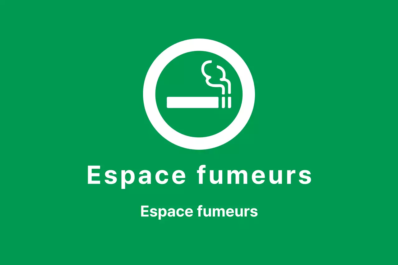 Espace fumeurs