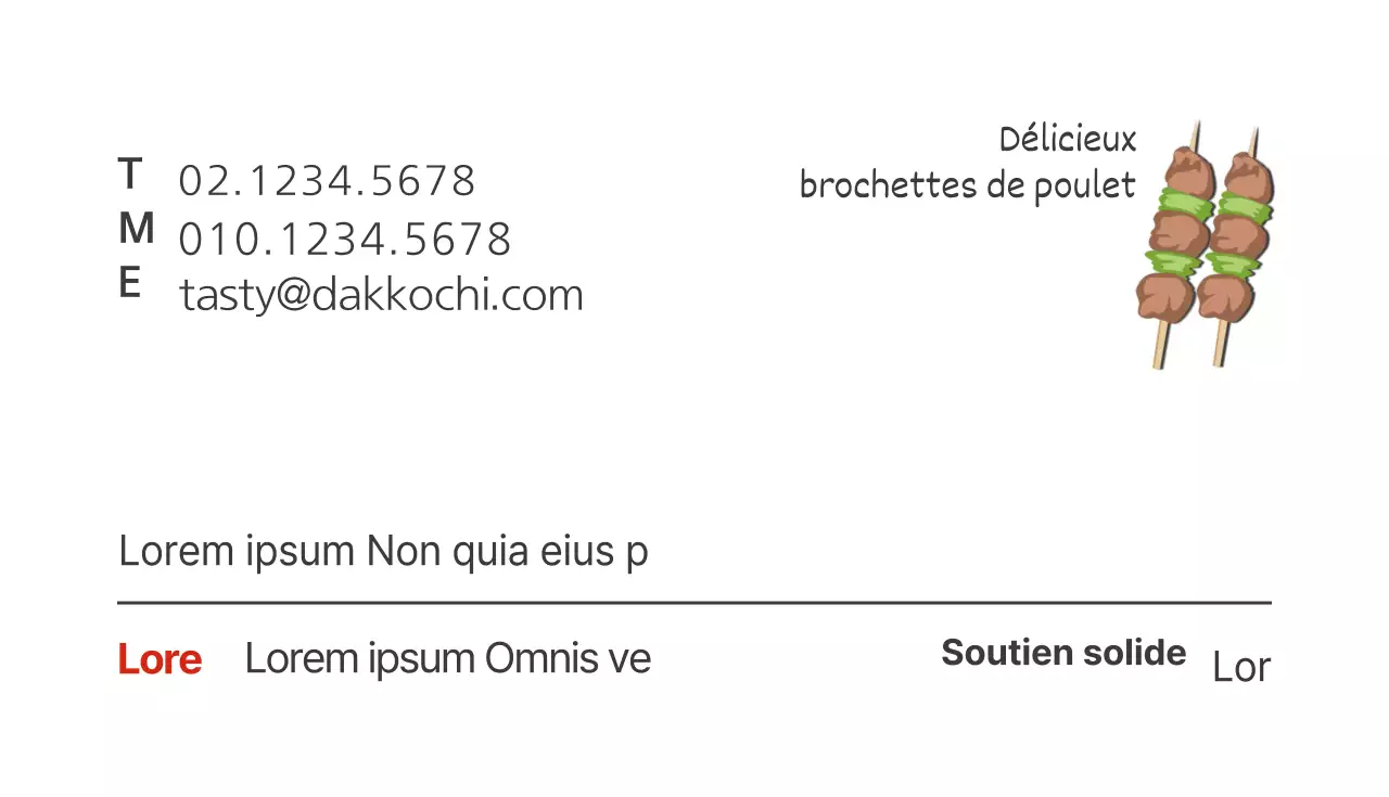 Brochettes de poulet