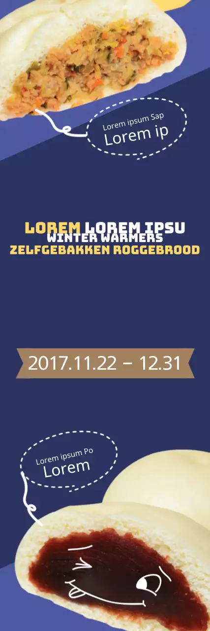 Winter Bun Nieuw Menu Evenement