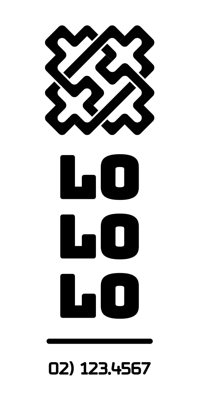 Traditionele Koreaanse tekens en symbolen Logostijl Promotie en promotie van de Culturele Stichting