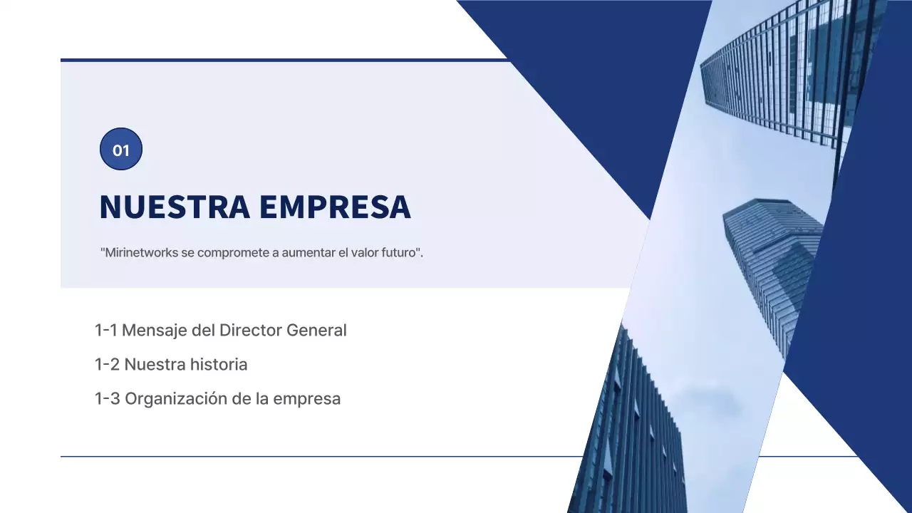 Un nuevo plan de negocio limpio y azul