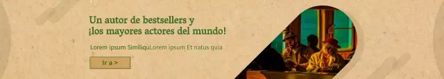 Promover un audiolibro de concepto de textura de papel verde y marrón