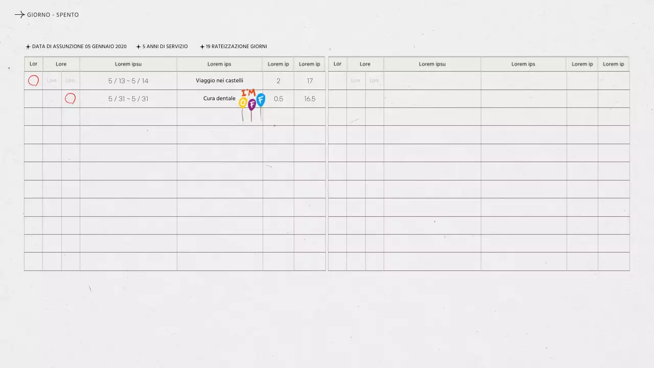 Diario della geometria grigia