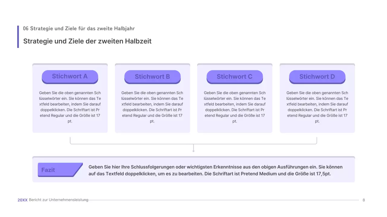Lila, dreidimensionale UI-Konzept Business-Präsentation Kit
