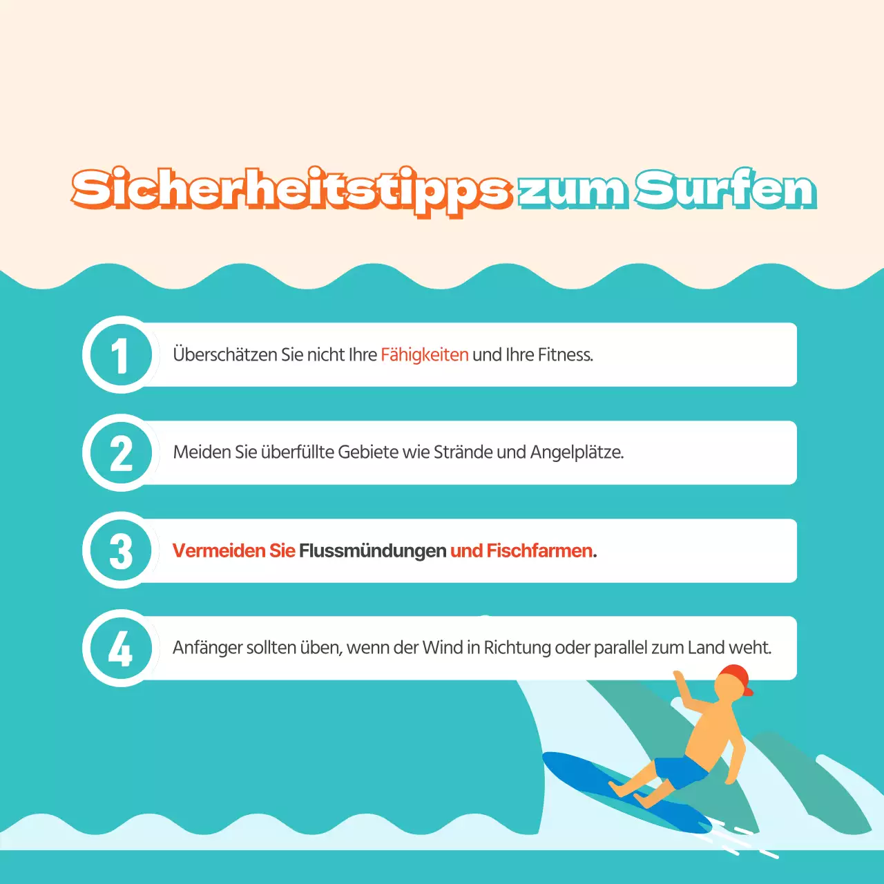 Sicherheitstipps für die Wasserfreizeit