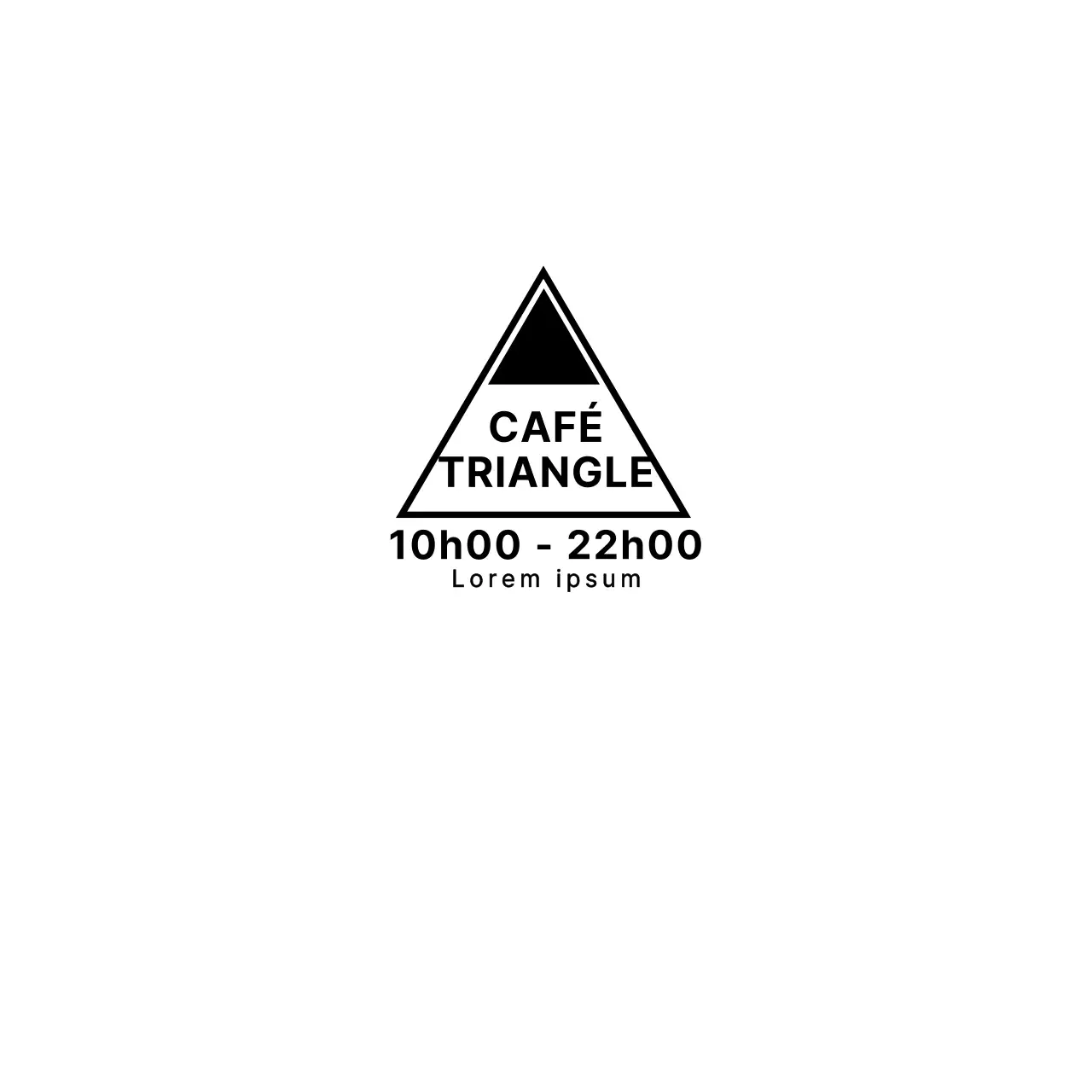 TRIANGLE DU CAFÉ 냅킨