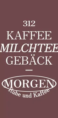 Schlichte Cafe-Ware in Braun und Weiß für einen edlen Look