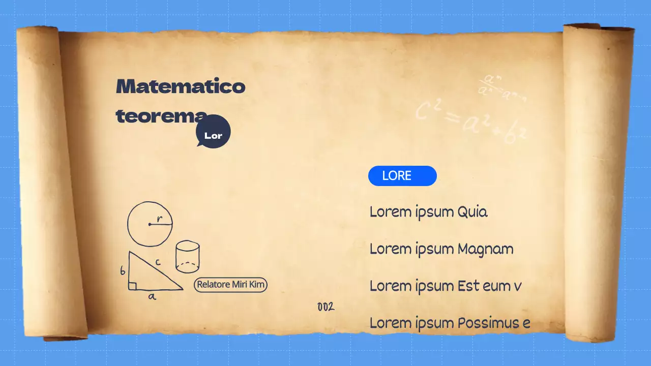 L'essenza delle pergamene