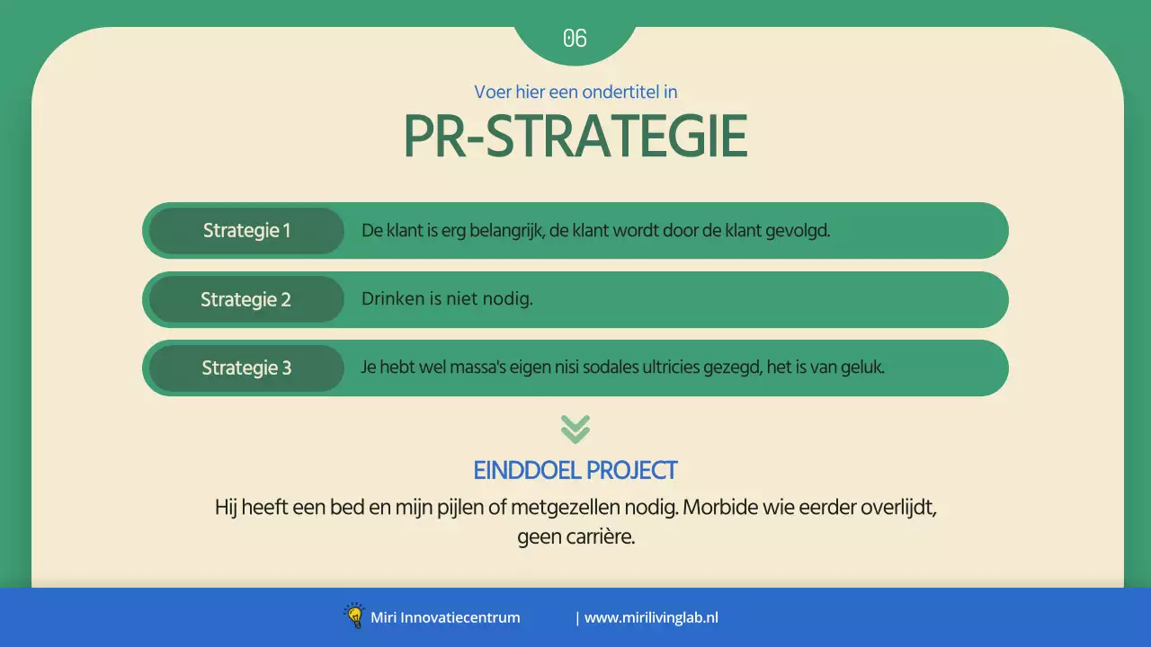 Een eenvoudig groen-blauw bedrijfsvoorstel om homesteading aan te moedigen