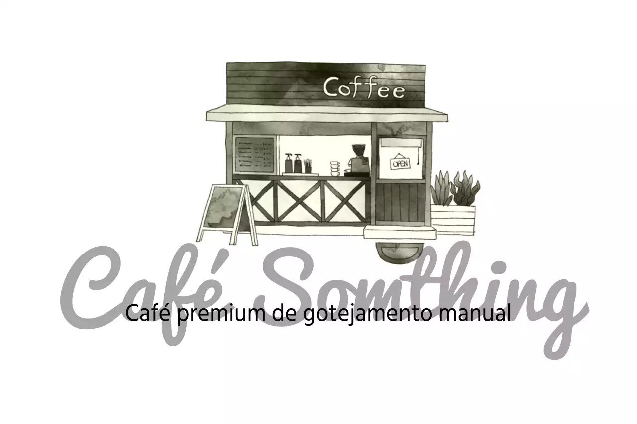Café de gotejamento manual