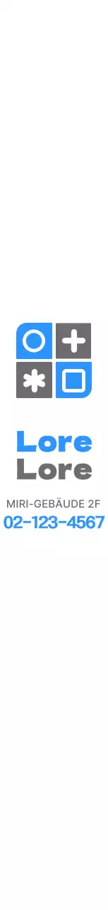 Einfache, saubere Formen und Symbole Logo-Kombination Stil in blau und dunkelgrau Krankenhaus Werbung und Förderung