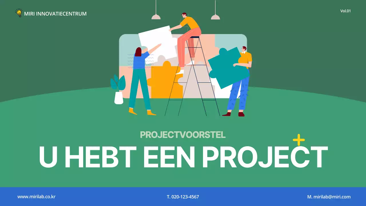 Een eenvoudig groen-blauw bedrijfsvoorstel om homesteading aan te moedigen