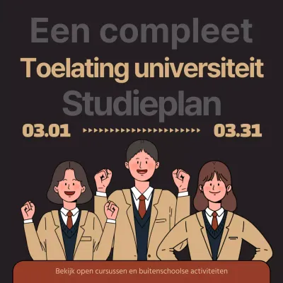 black and beige lucky academy registratie promotie