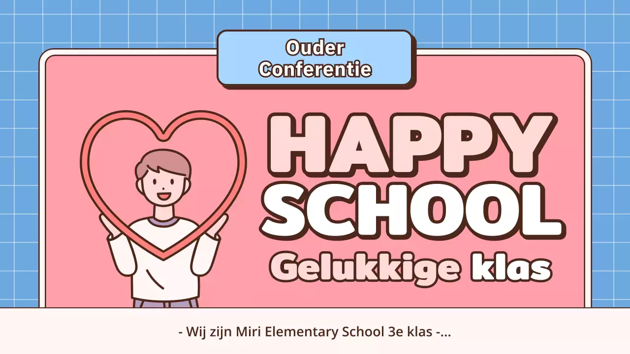 Presentatie voor een ouderavond met schoolthema