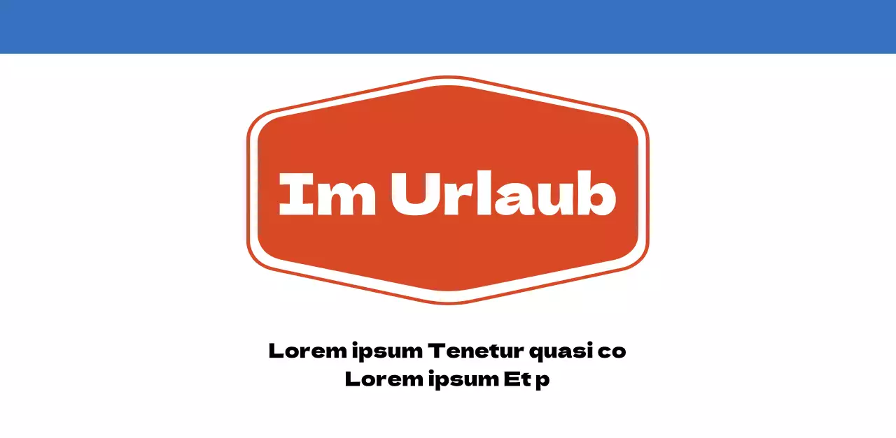 Retro-Konzept Nostalgie-Kalender in rot und blau