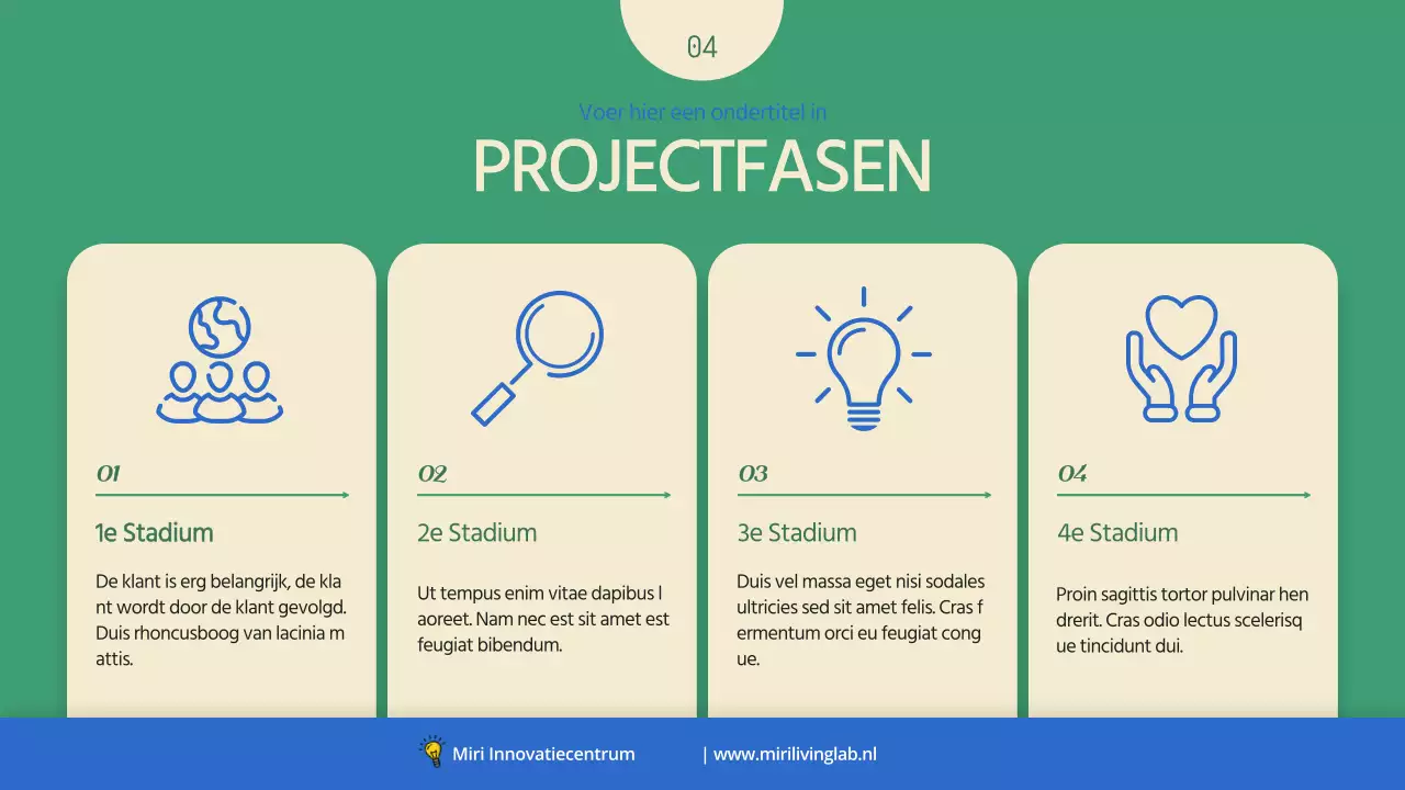 Een eenvoudig groen-blauw bedrijfsvoorstel om homesteading aan te moedigen