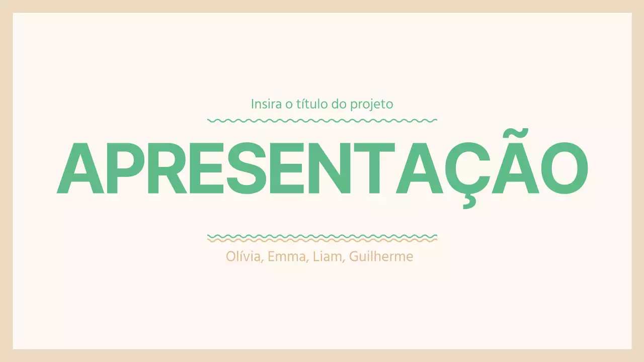 Apresentação de animais de estimação