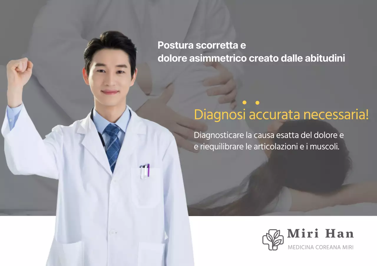 Clinica Miri Han Dolore asimmetrico articolare muscolare Medico Chuna Trattamento Ospedale Relazioni pubbliche