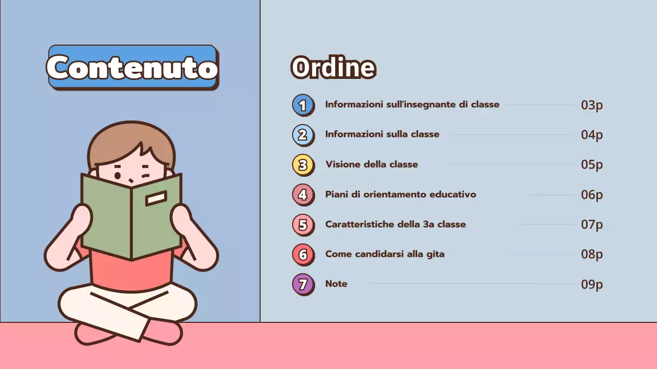 Presentazione per una conferenza genitori-insegnanti a tema scolastico