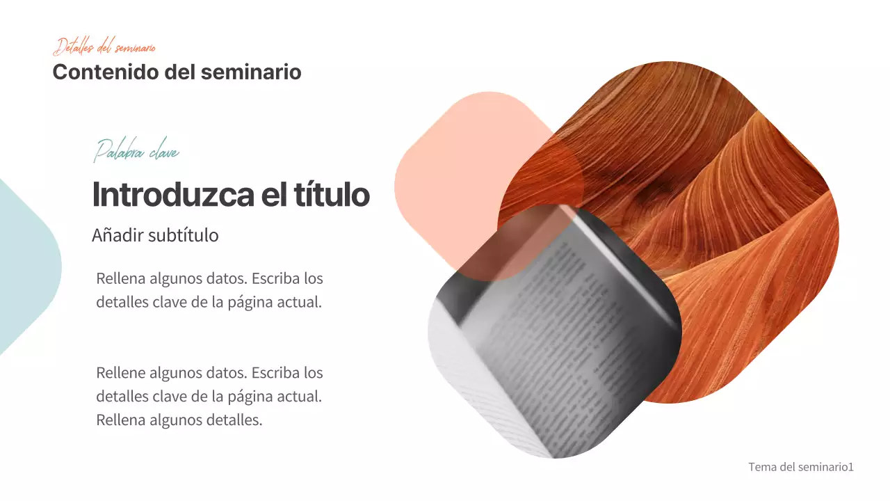 Presentaciones para seminarios