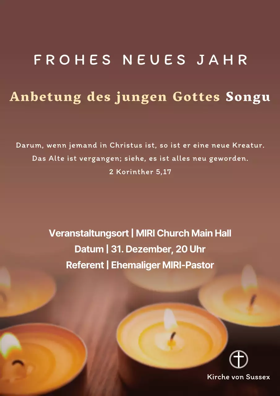 Neujahrsgottesdienst zum Erntedankfest