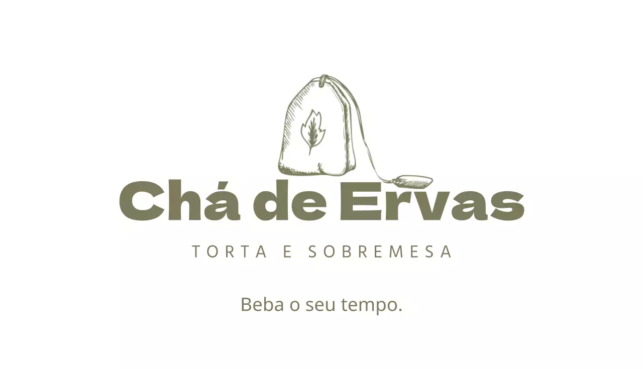 Café de chá de ervas