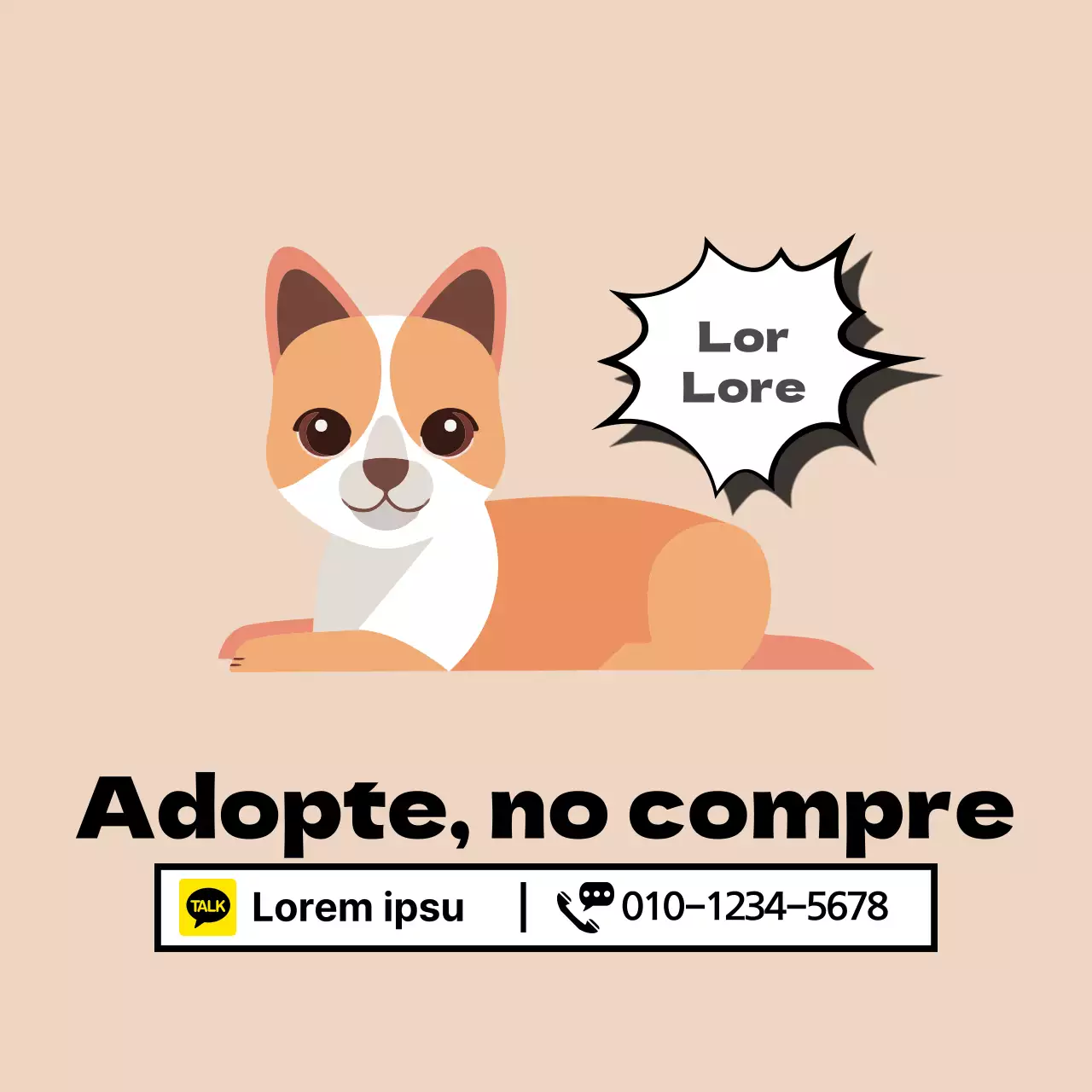 Adopte, no compre