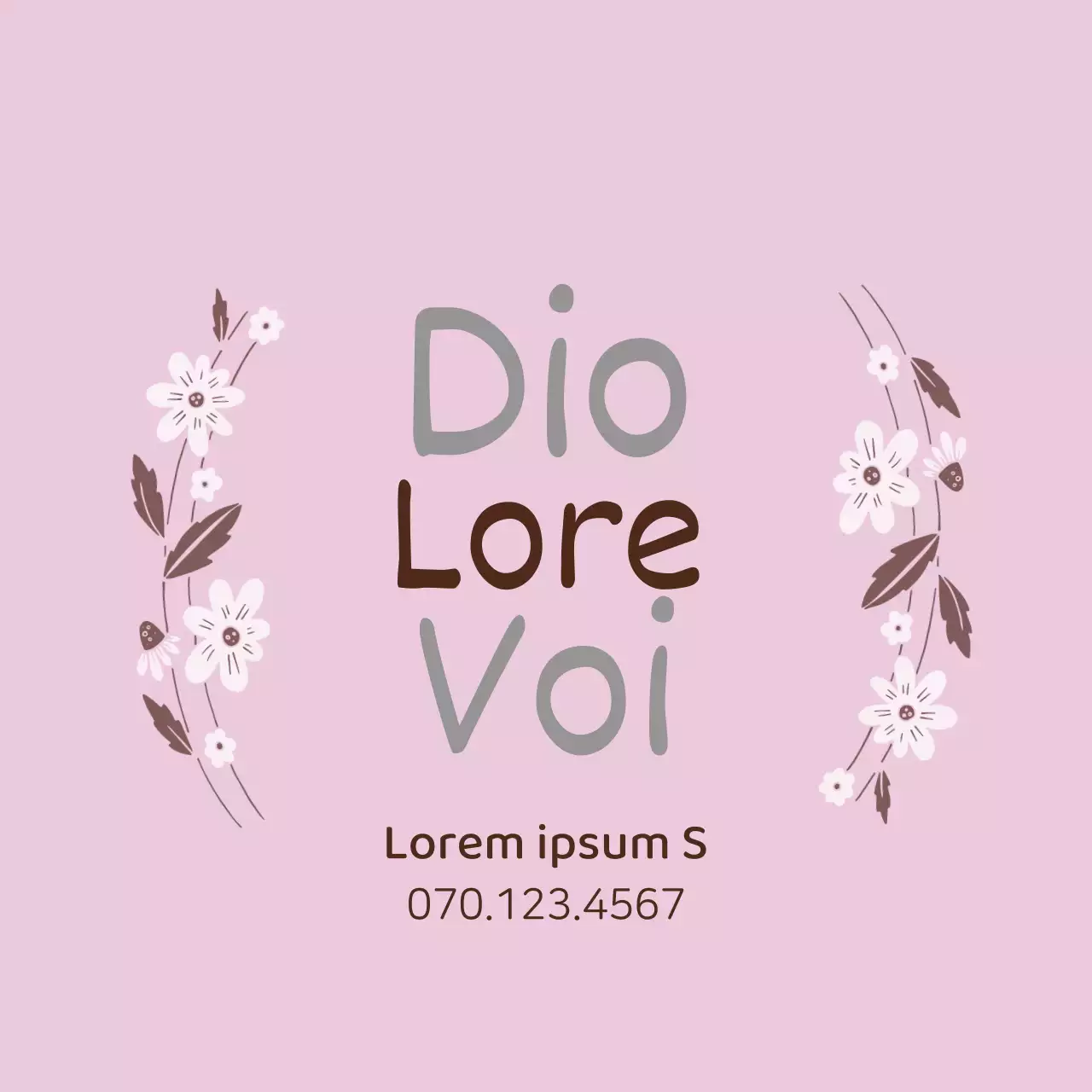 Mauve Calligrafia Cartoleria Chiesa