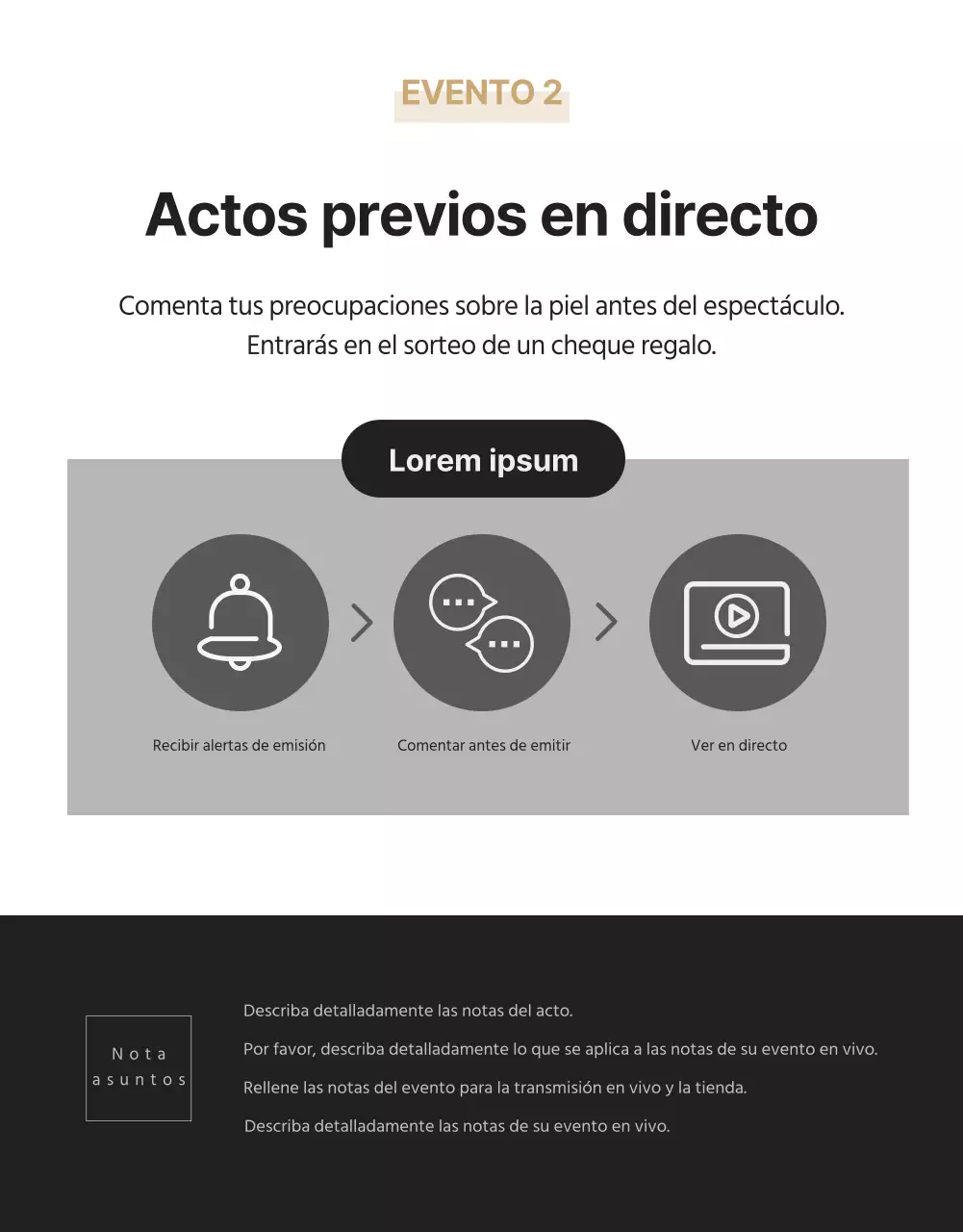 Sleek negro cosméticos de los hombres de compras en vivo página de detalles